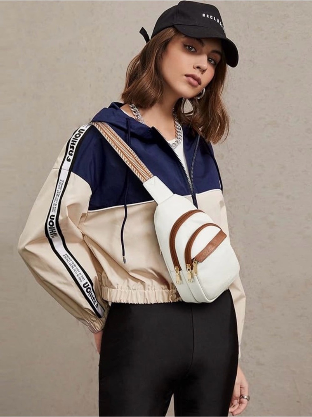 Bostantan sling bag cream